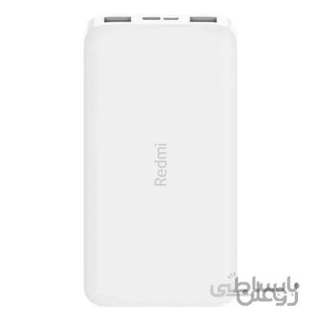 شارژر همراه 10000 میلی آمپرساعت شیائومی مدل Redmi به همراه کابل تبدیل microUSB