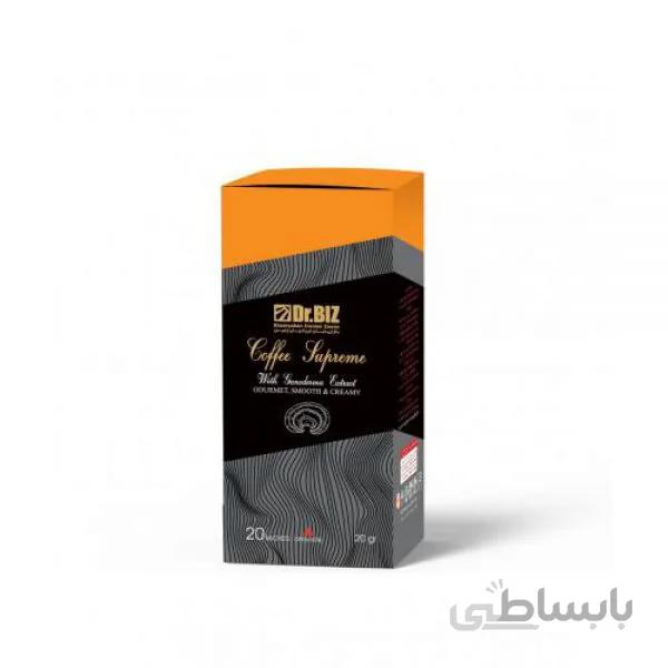 کافه سوپریم با قارچ گانودرما ۲۰ عددی