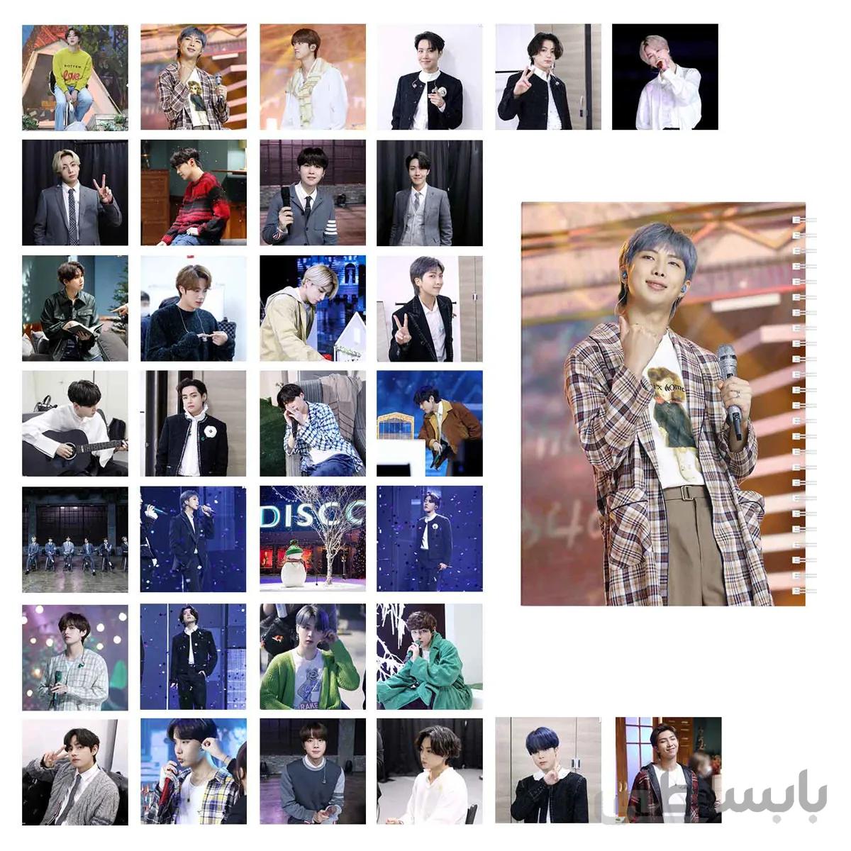 مجموعه 32 عددی فتوکارت BTS Life به همراه دفتر یادداشت کد 10111226
