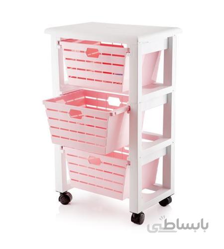 جا سیب زمینی و پیاز 3 طبقه زیباسازان مدل کابان کد 37004