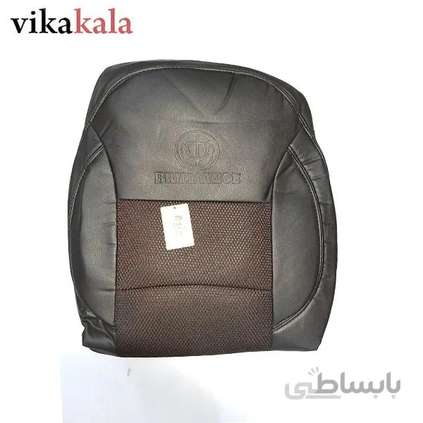 روکش خودرو چرم و توری مشکی-زرشکی برلیانس سایپایی220و230