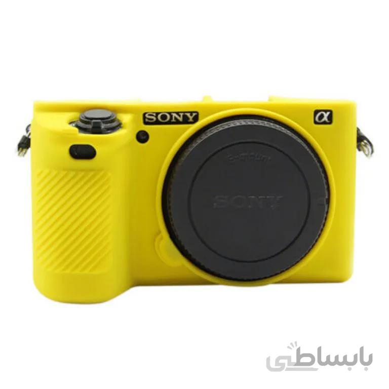 کاور سیلیکونی دوربین پولوز مدل سونی A6500 Yellow
