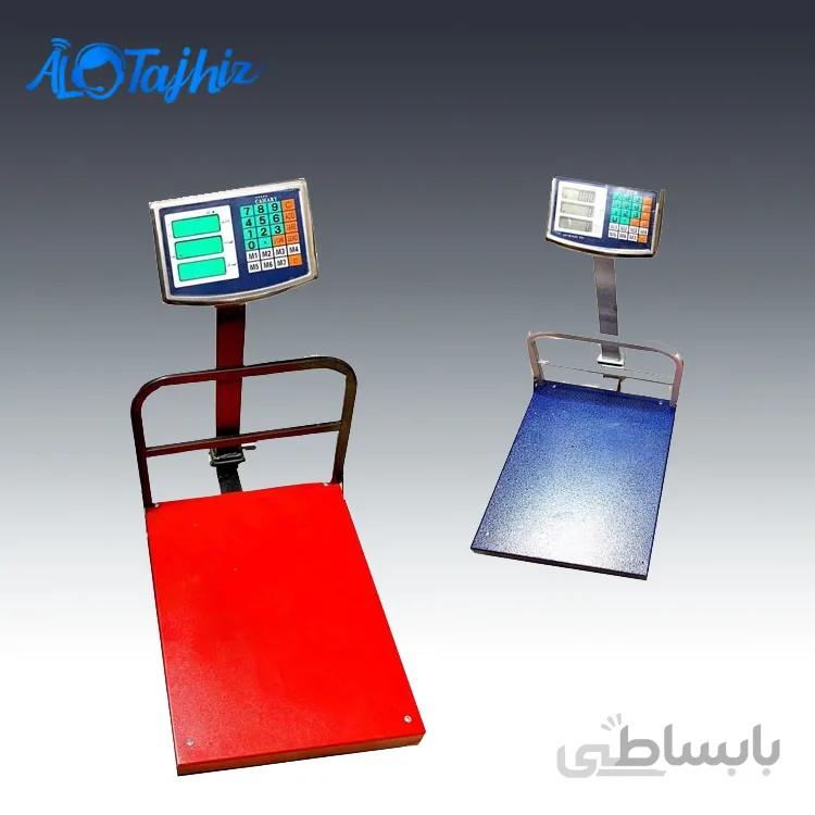 باسکول تاشو 300 کیلویی کمری گارد دار