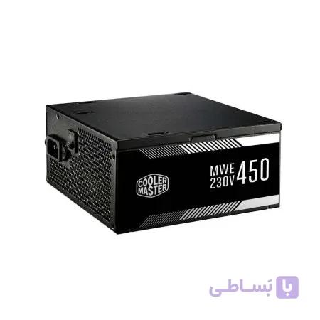 منبع تغذیه کامپیوتر کولر مستر مدل MWE WHITE 450 – V2