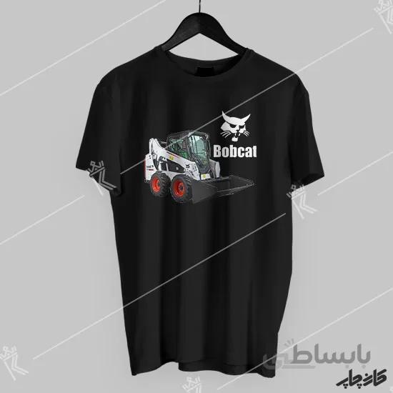 چاپ تیشرت باب کت bobcat