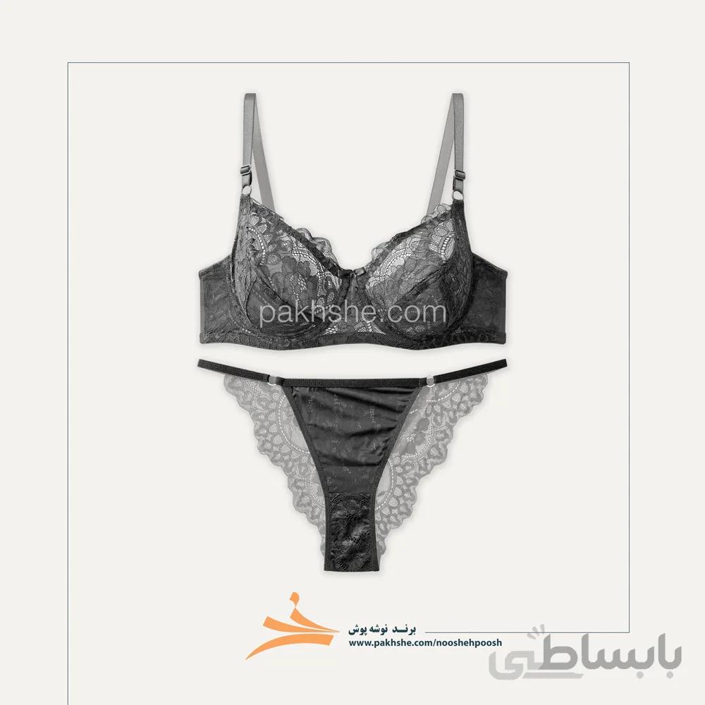 ست گیپور مژه ای مشکی فنردار برند نوشه پوش کد 20101