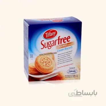 بیسکویت بدون شکر کرمدار پرتقالی تیفانی