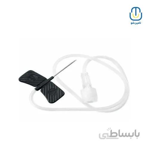 اسکالپ وین اس تی ام سایز ۲۲ مشکی ا STM scalp vein set size 22 black
