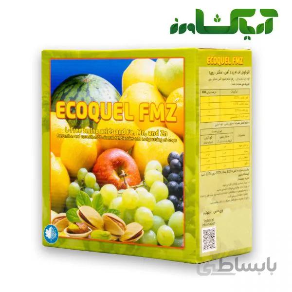 کود اکوکوئل آهن + منگنز + روی فروغ دشت (Ecoquel FMZ)