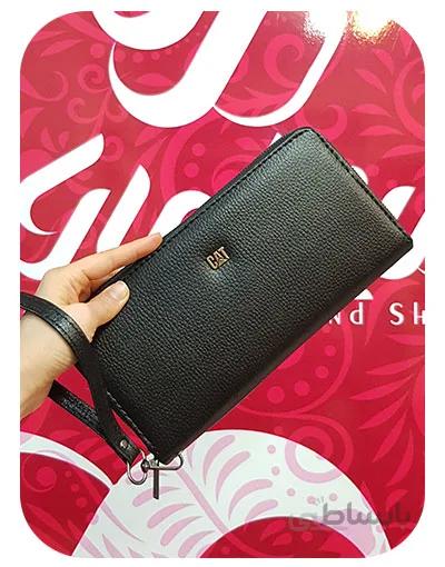 کد 1333 کیف دسته چک طرح کتپیلار