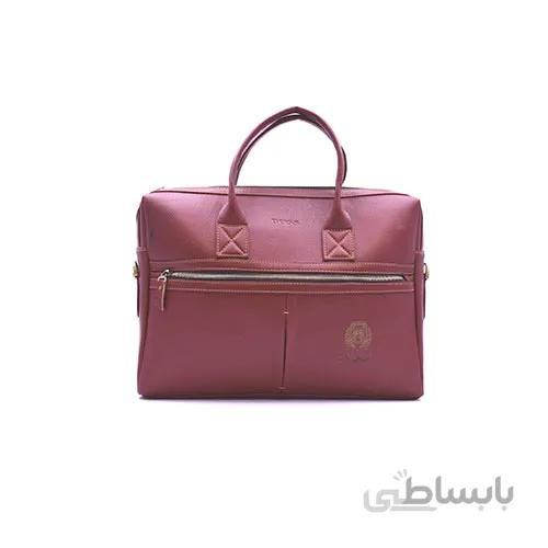 کیف ۳ زیپ قهوه ای