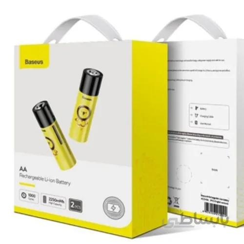 باتری قلمی قابل شارژ بیسوس Baseus AA Rechargeable Li-ion Battery