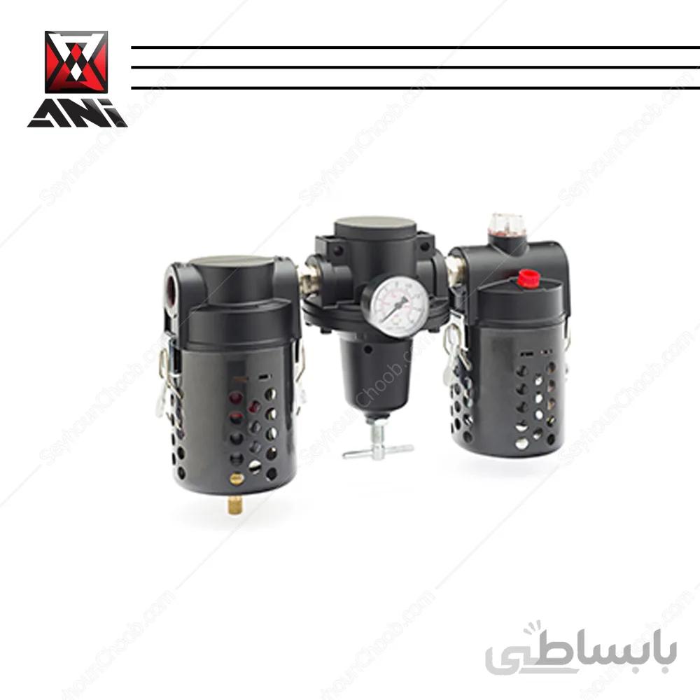 فشارشکن ( واحد مراقبت ) ایتالیایی 3 تکه با محافظ و درین 1/2 اینچ برند آنی مدل ANI E23SC3-P