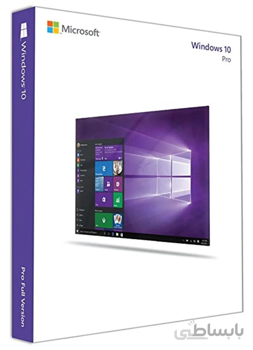 ویندوز10 (Microsoft Windows 10 Pro 32/64 Bit (Activation Card ا (Microsoft Windows 10 Pro 32/64 Bit (Activation Card