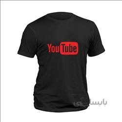تیشرت مشکی یوتوب