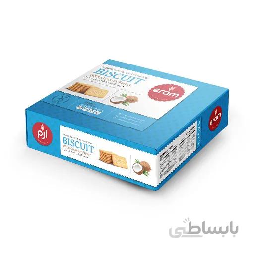 بیسکوییت جعبه پذیرایی 800 گرم نارگیل ارم