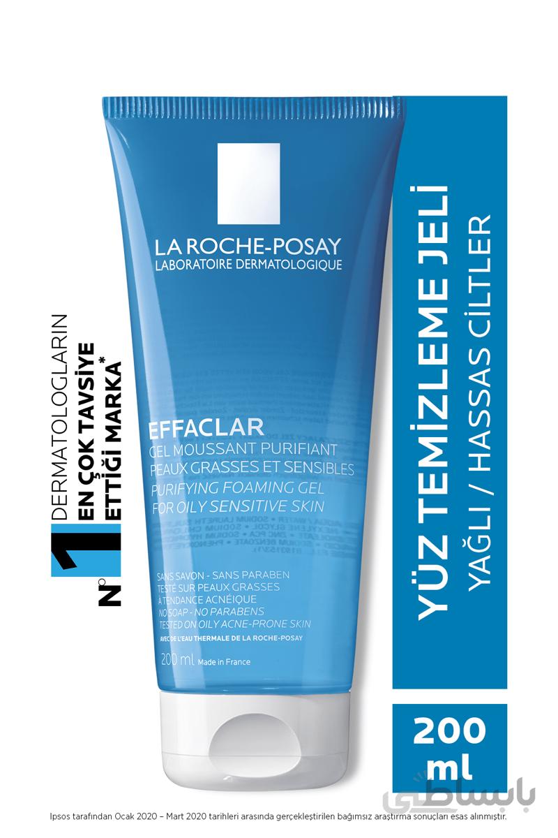 La Roche Posay ژل پاک کننده صورت Effaclar برای ضد چربی پوست روغنی / آکنه ۲۰۰ml 3337872411083