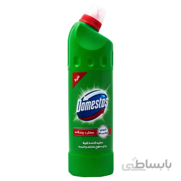مایع سفیدکننده غلیظ دامستوس سبز حجم 750 میلی لیتر ا Domestos concentrated bleach Green 750 ml