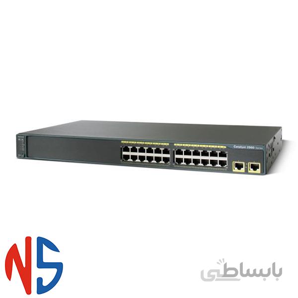 سوئیچ سیسکو Cisco WS-C2960X-24TD-L