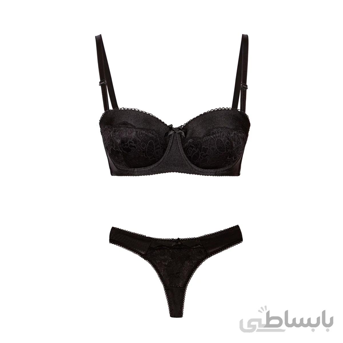 ست سوتین و شورت اسفنجی فانتزی پانیذ 23054