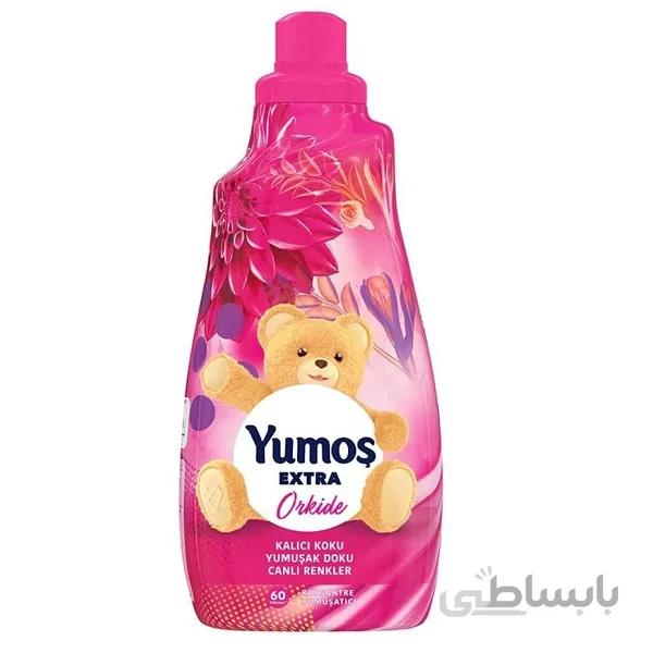 مایع نرم کننده لباس یوموش با رایحه ارکیده حجم 1440 میل ا Yumos dress softener with orchid scent, volume 1440 ml