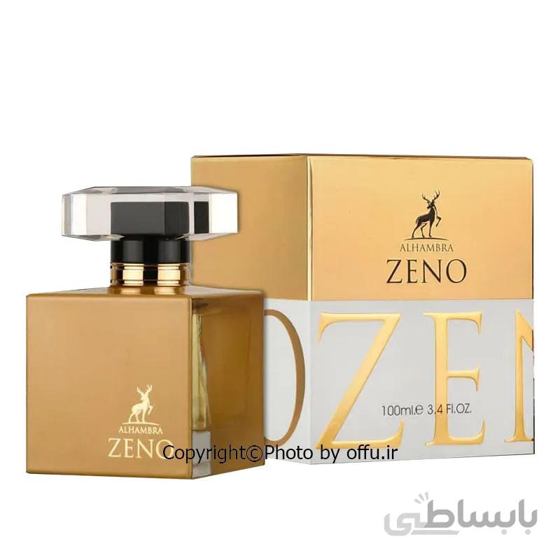 ادو پرفیوم زنانه الحمبرا مدل زینو | ALHAMBRA Zeno