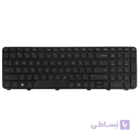 کیبورد لپ تاپ اچ پی Pavilion DV6-6000 مشکی-با فریم
