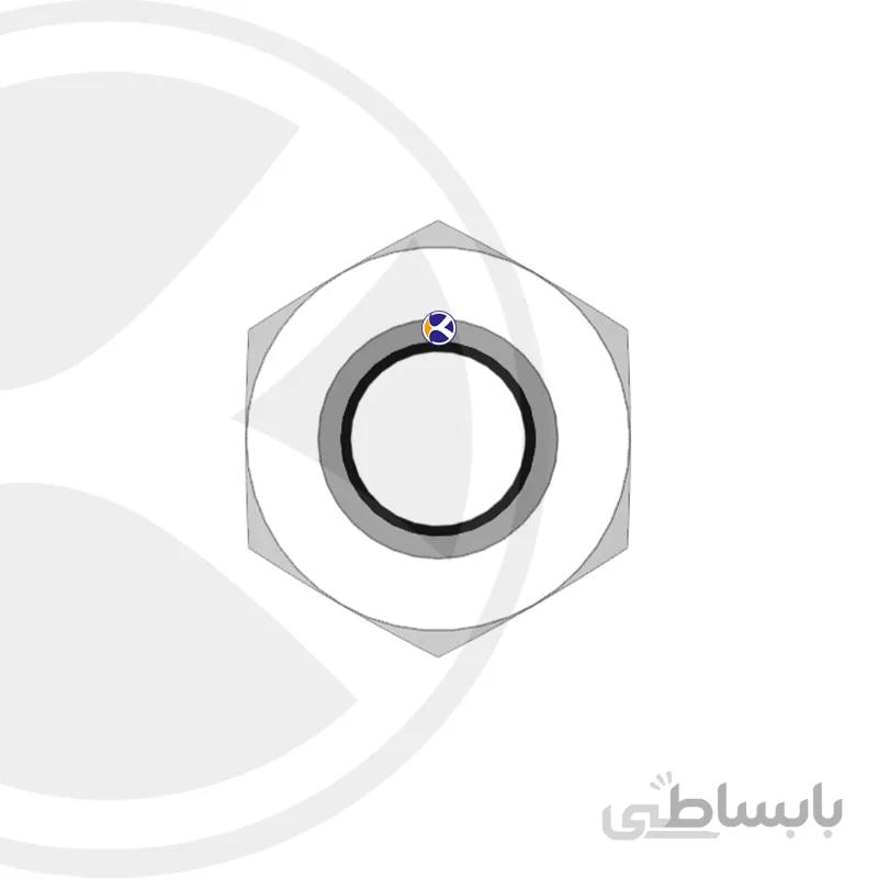 مهره شش گوش باریک سایز 39 میلی متر