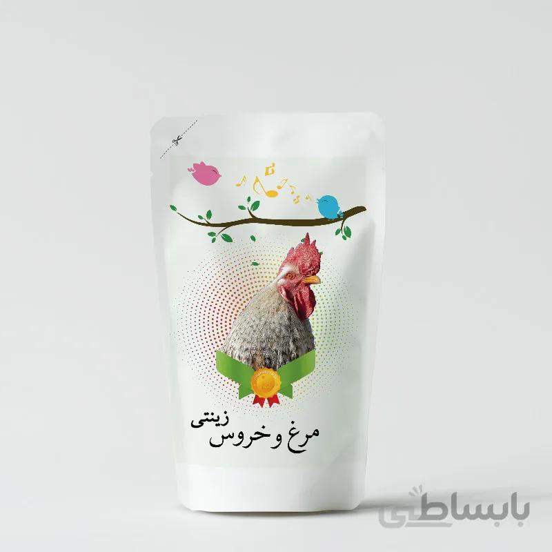 غذای مرغ و خروس زینتی