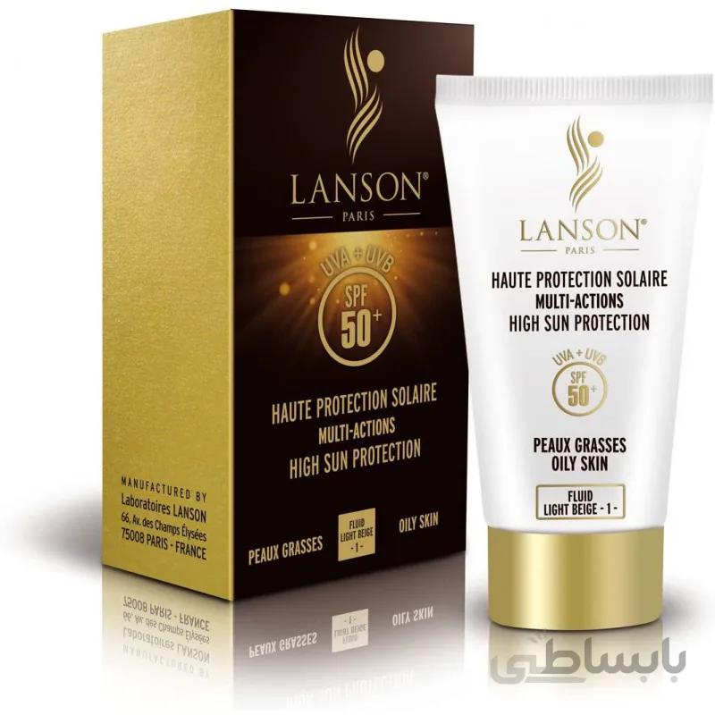 کرم ضد آفتاب لانسون lanson sunscreen spf 50