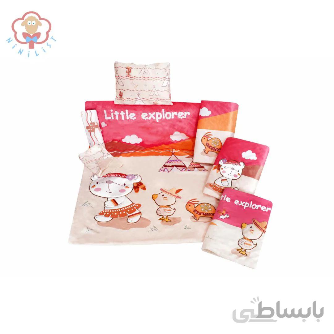 سرویس خواب ۷ تکه Little Explorer-Girl برند Rose born