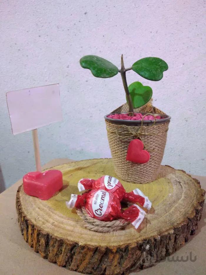 پک گلدان شیشه ای