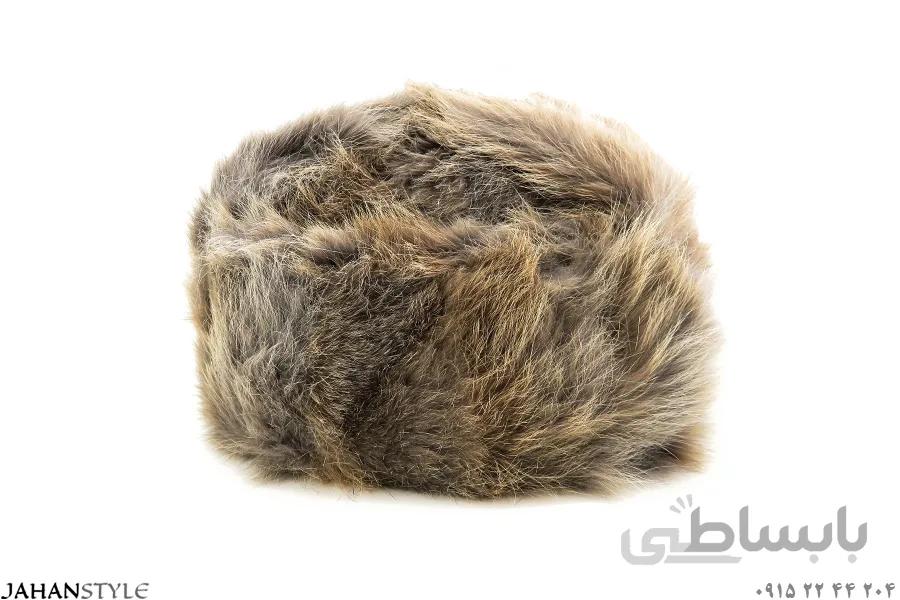 کلاه روسی خزدار پوست طبیعی سمور کد 587545