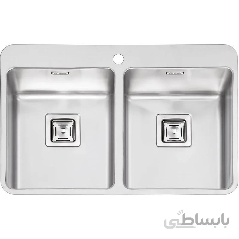 سینک ایلیا استیل 6012