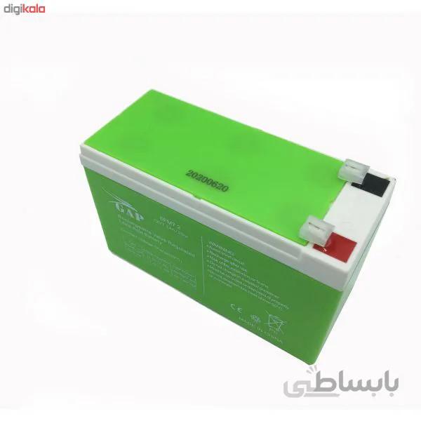 باتری یو پی اس 12 ولت 7.2 آمپر ساعت گپ مدل 6FM7.2