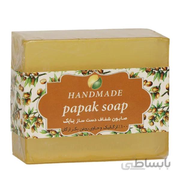 صابون گلیسیرینه روغن بکر آرگان