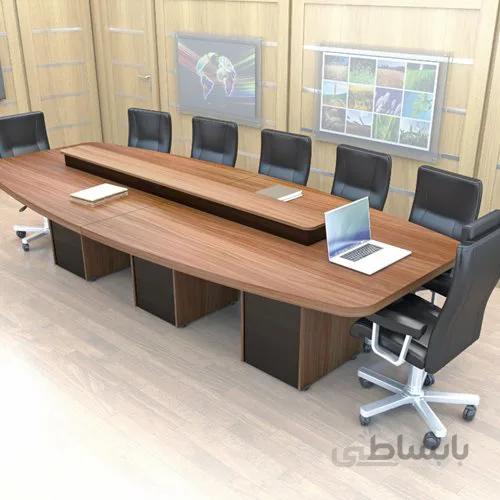 میز کنفرانس تیفانی - ایرانیان چوب