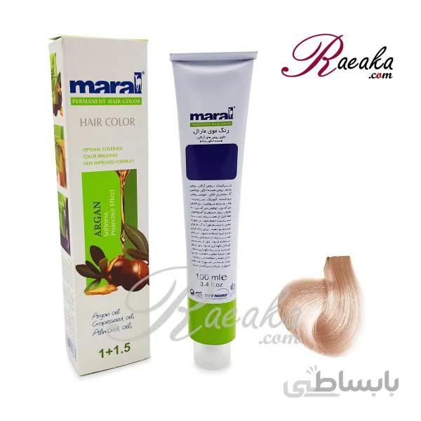 رنگ موی مارال سری رنگ های ترکیبی کره بادام زمینی شماره 580 7 حجم 100 میلی لیتر