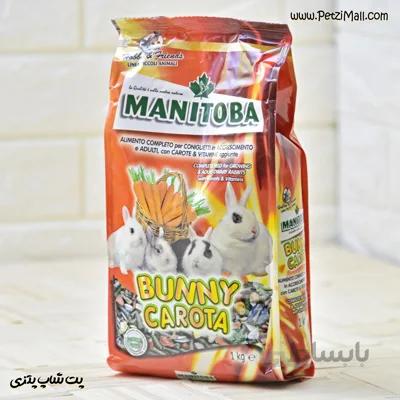 غذای کامل جوندگان مناسب خرگوش Manitoba Bunny Carota وزن ۱ کیلوگرم کد ۴۱۲