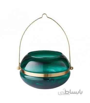 جا شمعی ایکیا مدل MASKERING رنگ سبز