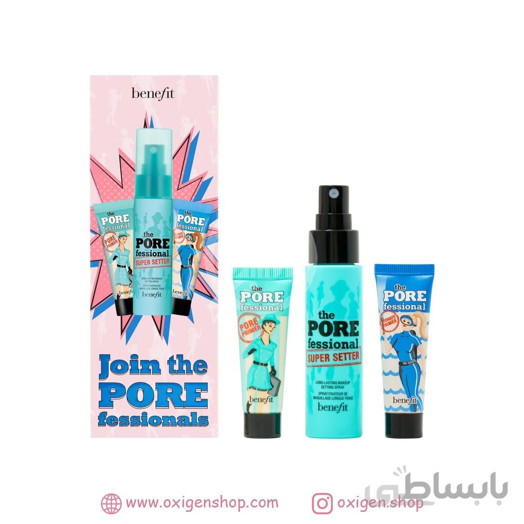 پرایمر و اسپری فیکس پرفشنال بنفیت (جدا شده از ست) ا Benefit Join the POREfessionals