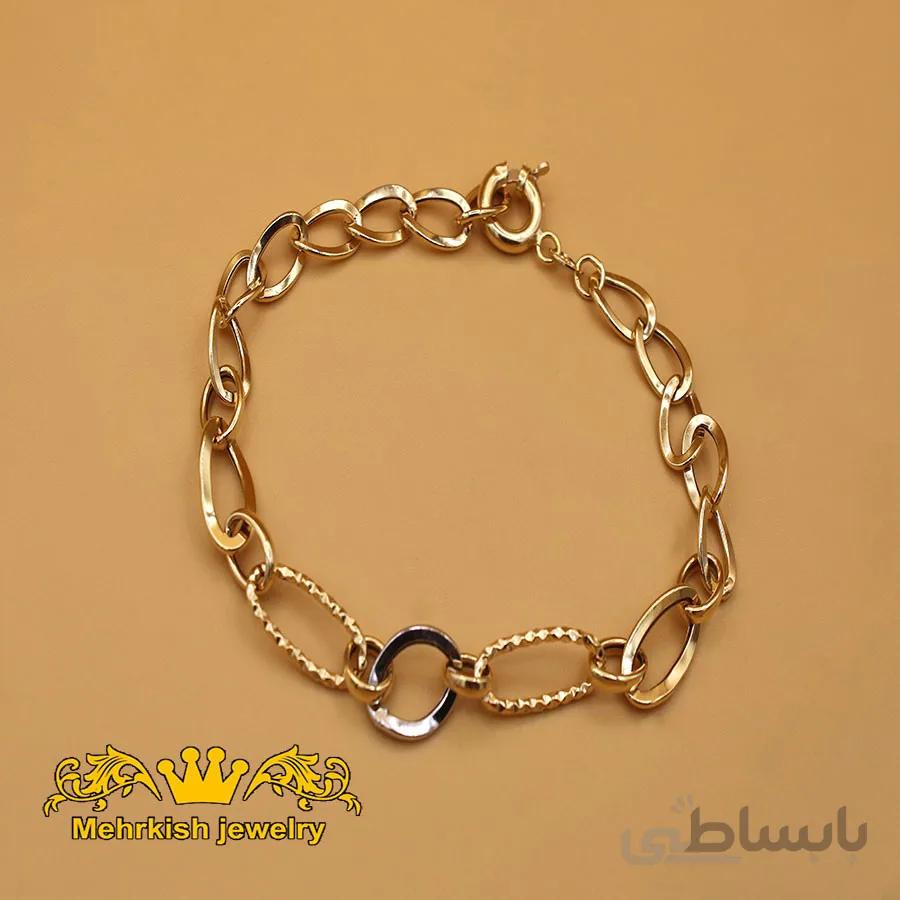دستبند زنجیری مینا