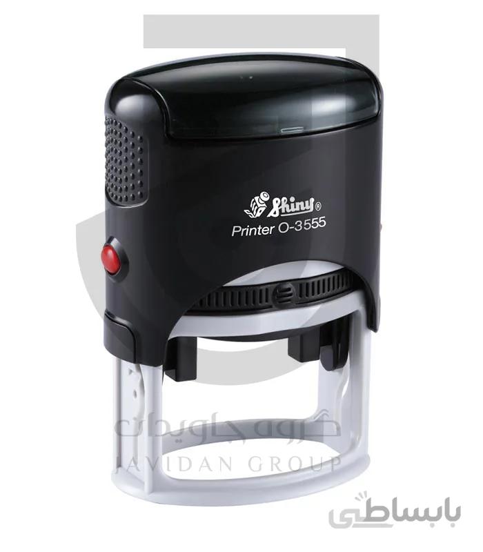 مهر ژلاتینی بیضی Shiny O-3555
