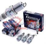 شمع ایریدیم ix پایه کوتاه فیلر۱۱کد گرم برند ان جی کا NGK(بسته4عددی) ا NGK Spark Plug BKR5EIX-11 5464 Iridium IX JAPAN