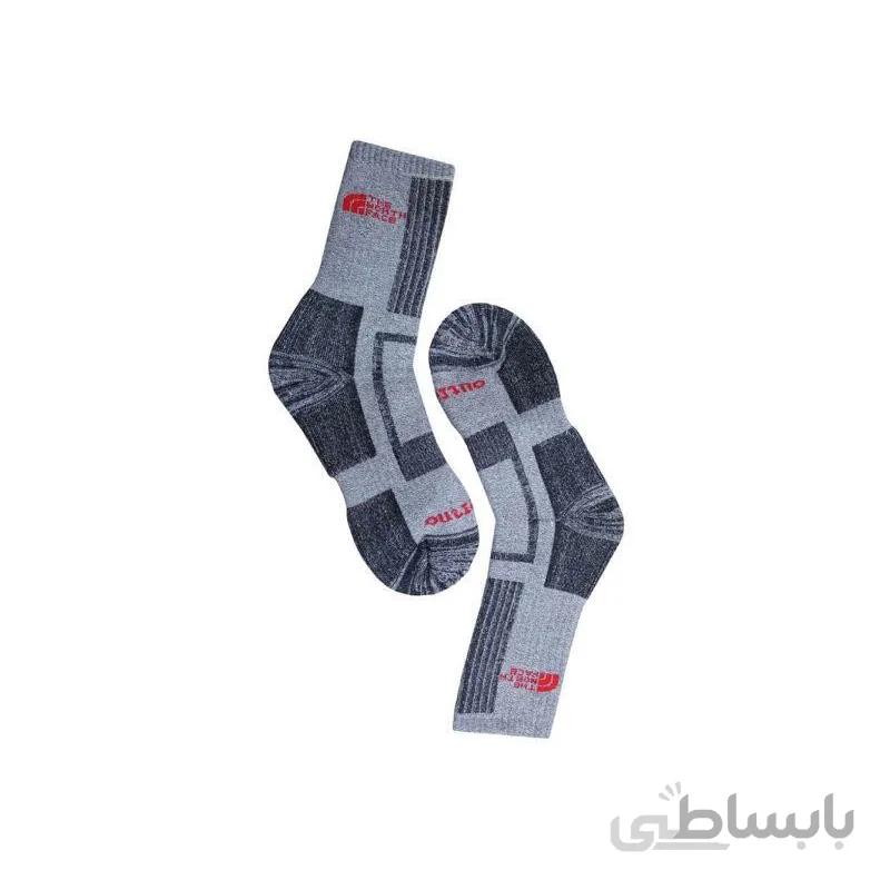 جوراب کوهنوردی نورث فیس مدل trekking mid