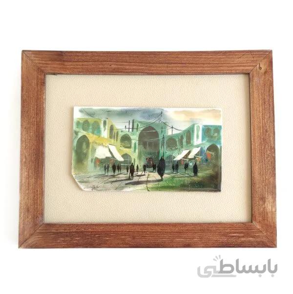 تابلو نقاشی روی مرمر مدل قیصریه