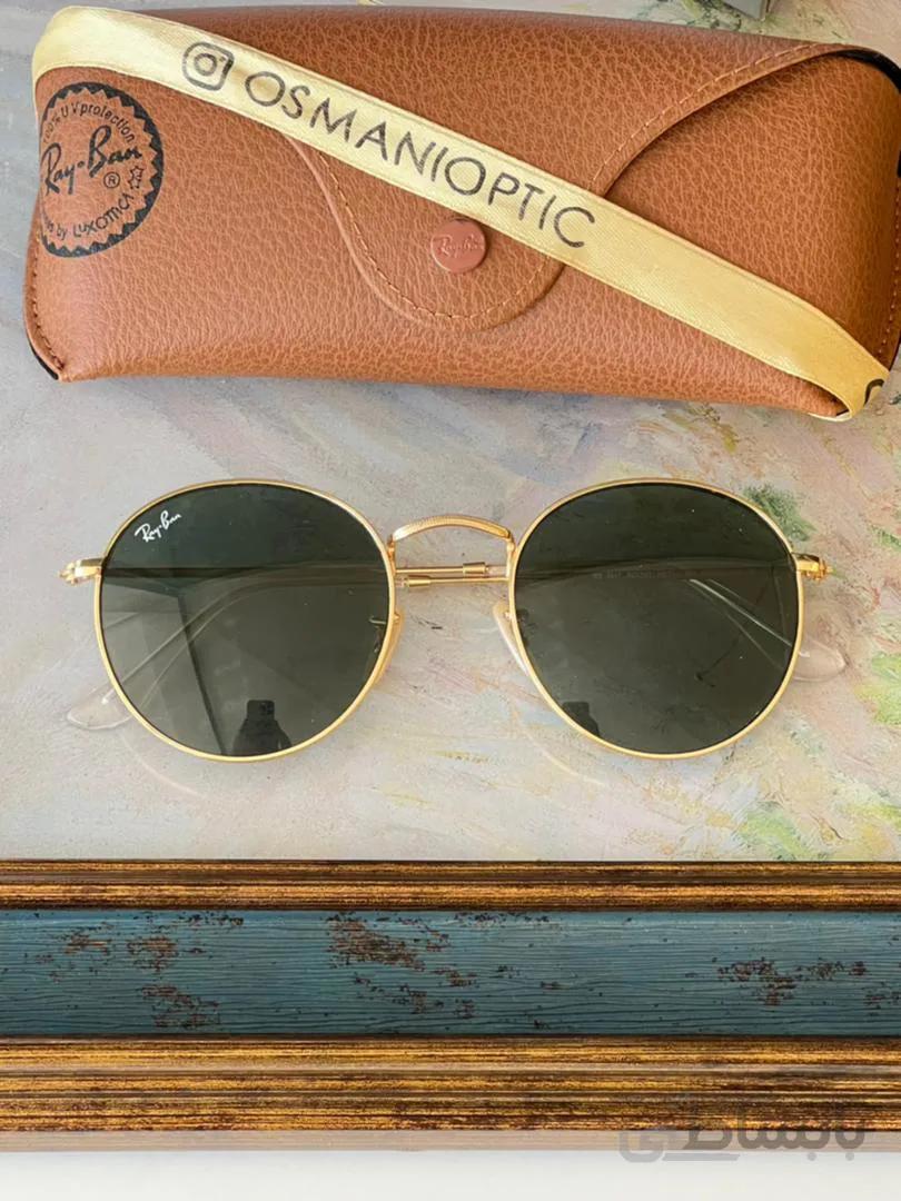 عینک آفتابی گرد زنانه و مردانه ری بن مدل RAY BAN RB3447