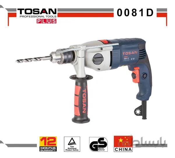 دریل گیربکسی توسن مدل 0081D ا TOSAN 0081D Impact Drill