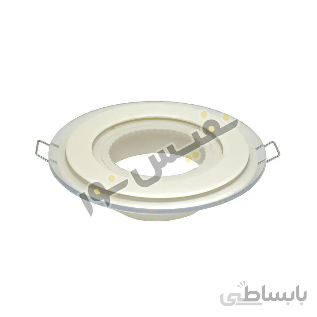 قاب هالوژن abs دورشیشه ای پلاستیکی کد 2004 بسته دو عددی