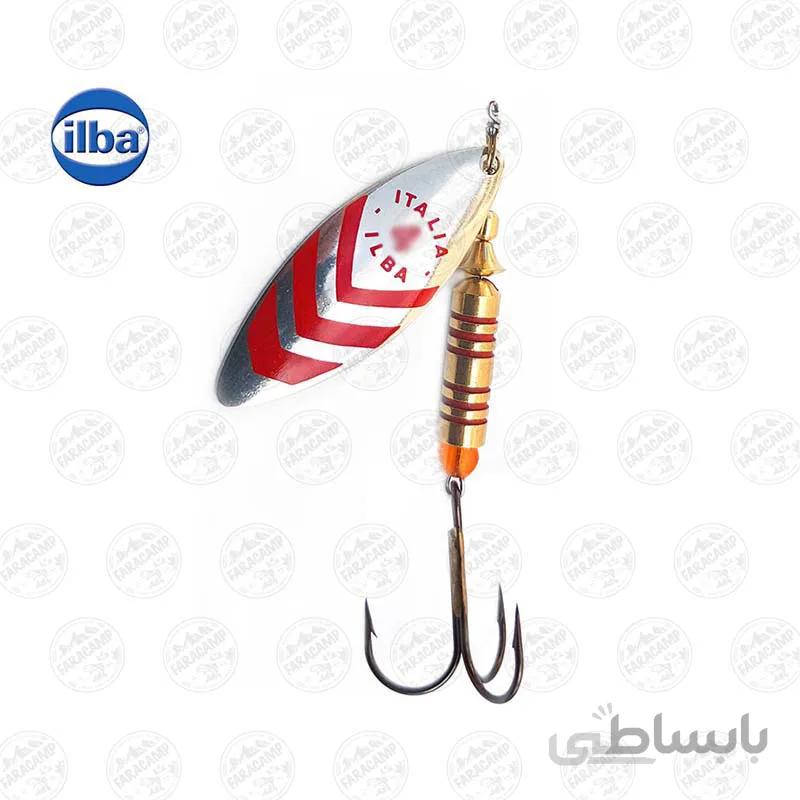 لانسه ماهیگیری سایز 3 ایلبا Lungo Silver Red 60113